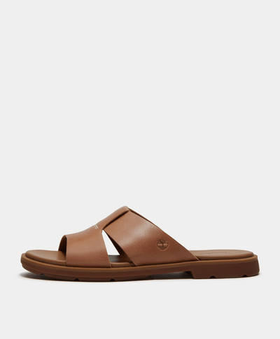 Sandalias Calista Bay Slide para Mujer, Café