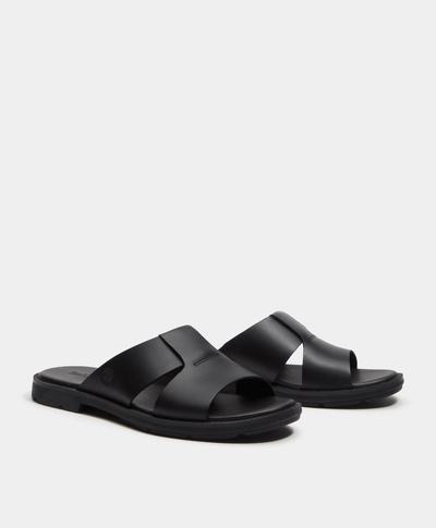 Sandalias Calista Bay Slide para Mujer, Negro