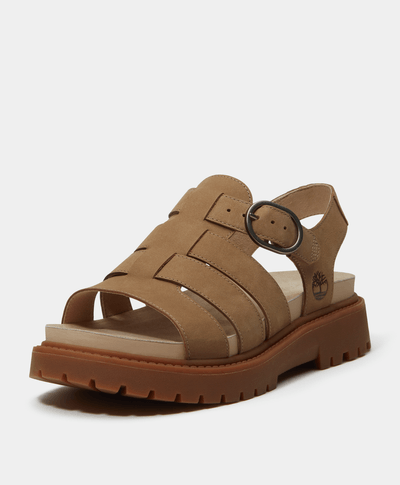 Sandalias Clairemont Way Fisherman para Mujer, Beige