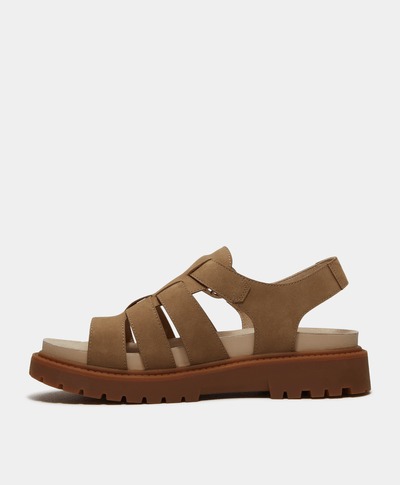 Sandalias Clairemont Way Fisherman para Mujer, Beige