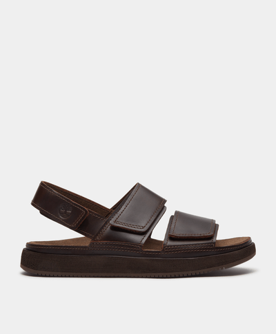 Sandalias con correa trasera Casco Cove para Hombre, Café