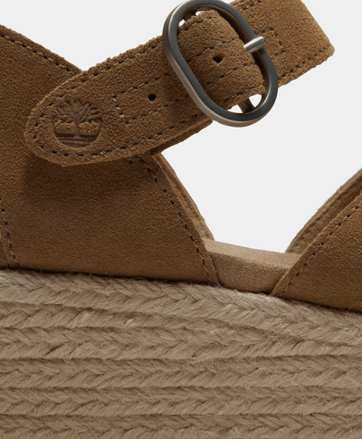 Sandalias con correa trasera Santorini para Mujer, Beige