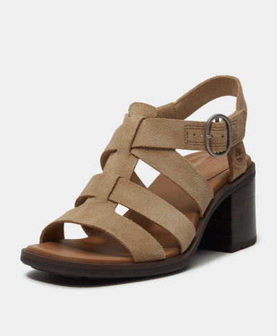 Sandalias de pescador Bellevaux de gamuza para Mujer, Beige