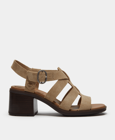 Sandalias de pescador Bellevaux de gamuza para Mujer, Beige