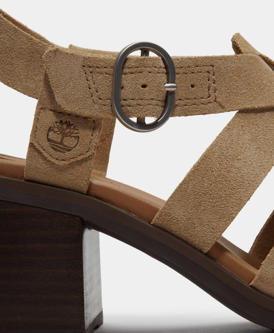 Sandalias de pescador Bellevaux de gamuza para Mujer, Beige