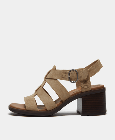 Sandalias de pescador Bellevaux de gamuza para Mujer, Beige