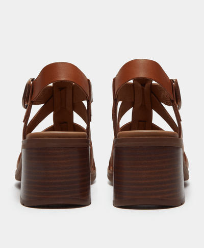 Sandalias de pescador Bellevaux de gamuza para Mujer, Café