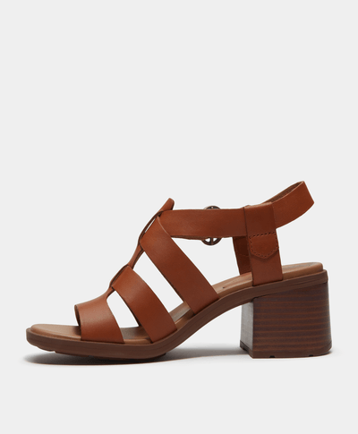 Sandalias de pescador Bellevaux de gamuza para Mujer, Café