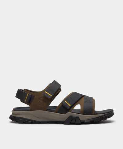 Sandalias Garrison Trail con correa trasera para Hombre, Café