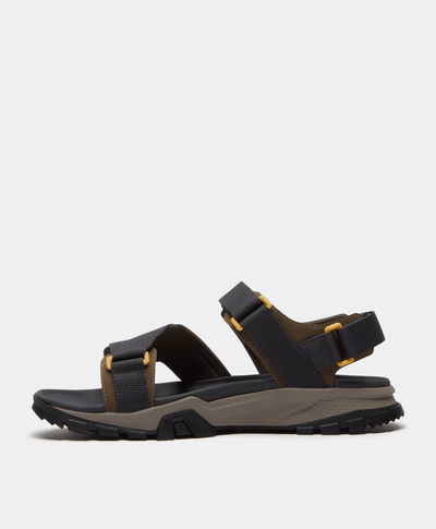 Sandalias Garrison Trail con correa trasera para Hombre, Café