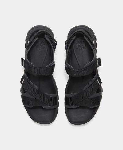 Sandalias Garrison Trail con correa trasera para Hombre, Negro