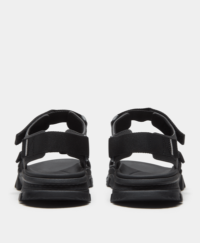 Sandalias Garrison Trail con correa trasera para Hombre, Negro