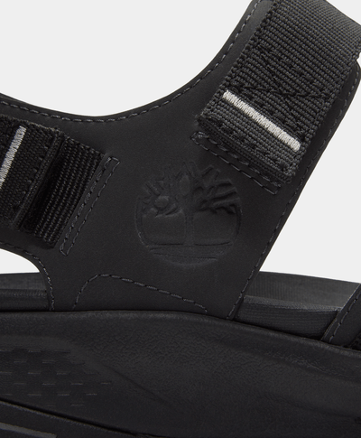 Sandalias Garrison Trail con correa trasera para Hombre, Negro