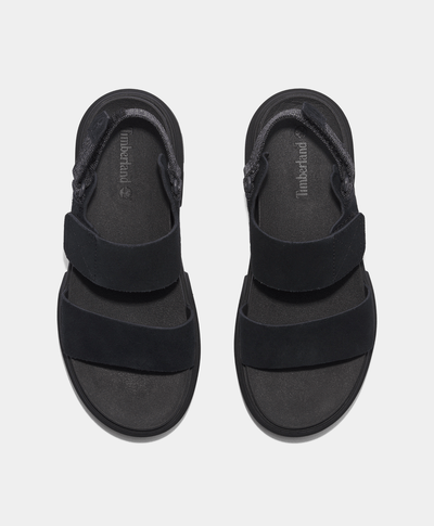 Sandalias Greyfield con correa trasera para Mujer, Negro