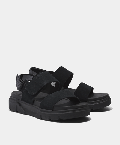 Sandalias Greyfield con correa trasera para Mujer, Negro