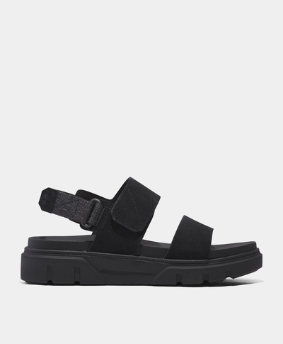Sandalias Greyfield con correa trasera para Mujer, Negro