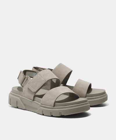 Sandalias Greyfield de tiras traseras para Mujer, Beige