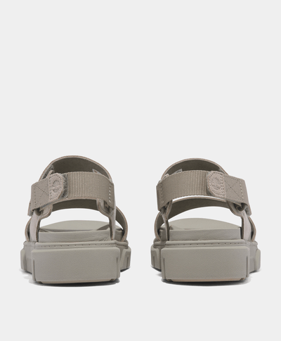 Sandalias Greyfield de tiras traseras para Mujer, Beige