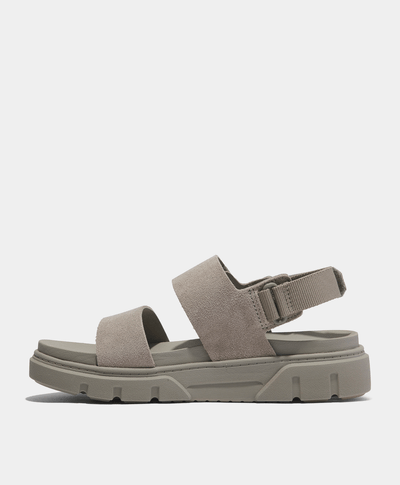 Sandalias Greyfield de tiras traseras para Mujer, Beige