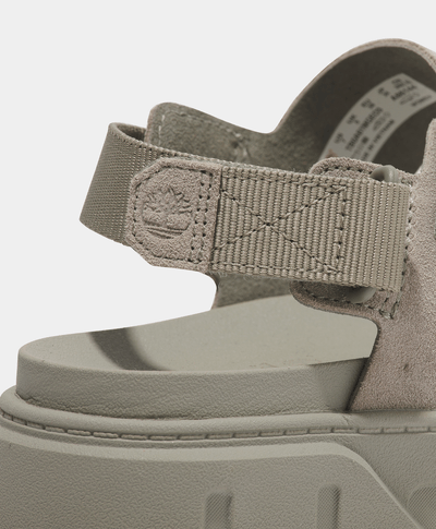 Sandalias Greyfield de tiras traseras para Mujer, Beige