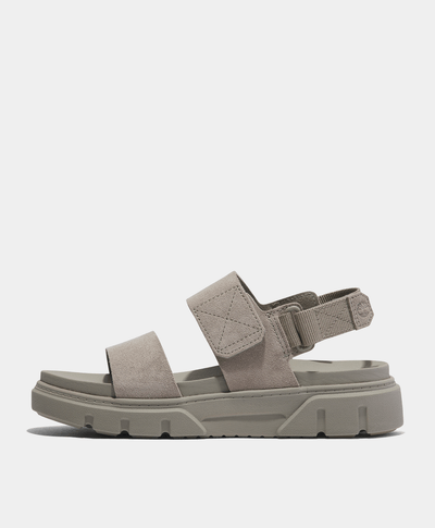 Sandalias Greyfield de tiras traseras para Mujer, Beige