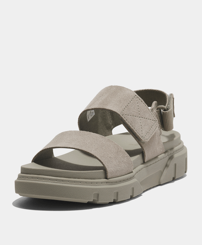 Sandalias Greyfield de tiras traseras para Mujer, Beige