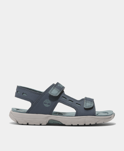 Sandalias Moss Jump con correa trasera para niños pequeños, Azul