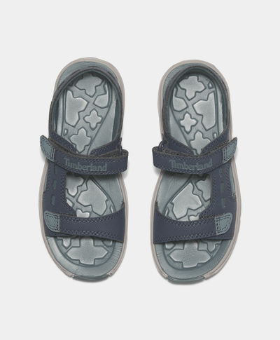 Sandalias Moss Jump con correa trasera para niños pequeños, Azul