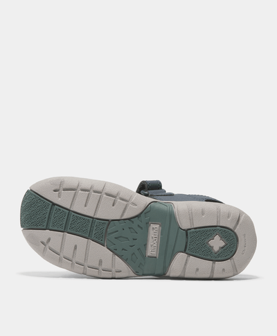 Sandalias Moss Jump con correa trasera para niños pequeños, Azul