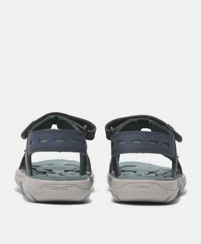 Sandalias Moss Jump con correa trasera para niños pequeños, Azul