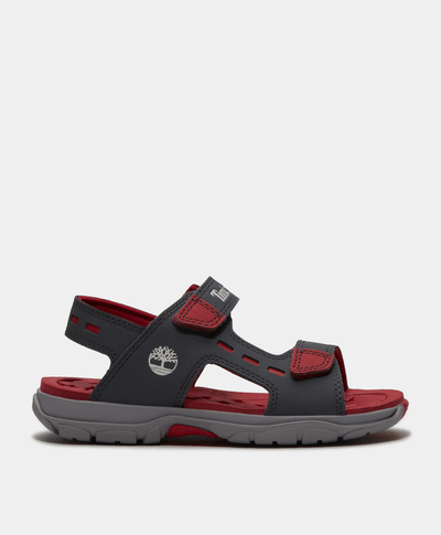 Sandalias Moss Jump con correa trasera para niños pequeños, Gris