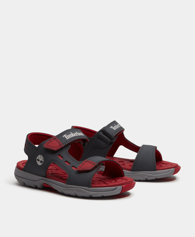Sandalias Moss Jump con correa trasera para niños pequeños, Gris