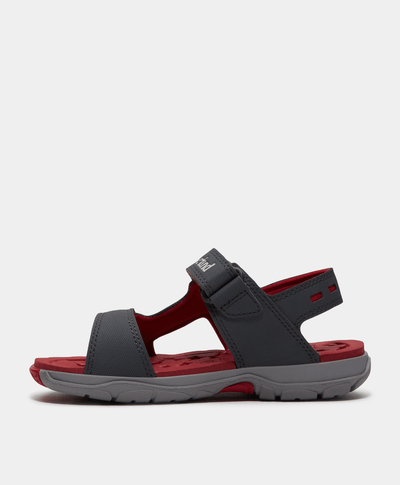 Sandalias Moss Jump con correa trasera para niños pequeños, Gris