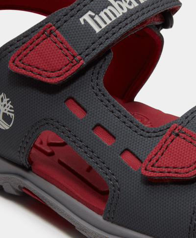 Sandalias Moss Jump con correa trasera para niños pequeños, Gris