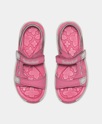 Sandalias Moss Jump con correa trasera para niños pequeños, Rosa