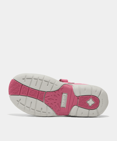 Sandalias Moss Jump con correa trasera para niños pequeños, Rosa