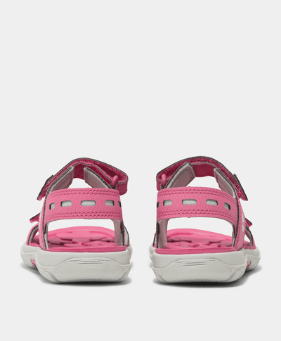 Sandalias Moss Jump con correa trasera para niños pequeños, Rosa