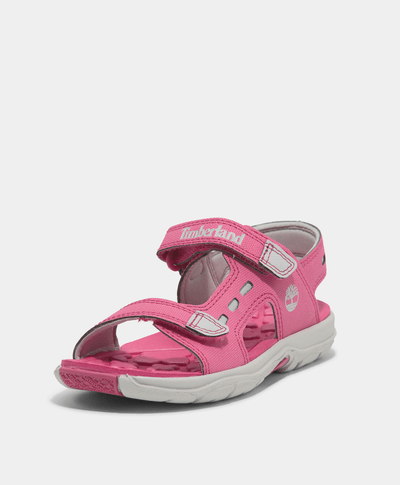 Sandalias Moss Jump con correa trasera para niños pequeños, Rosa