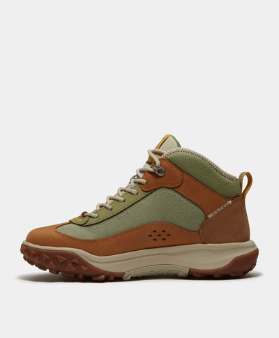 Tenis impermeables TimberCush™ Motion 7 Mid para Mujer, Amarillo