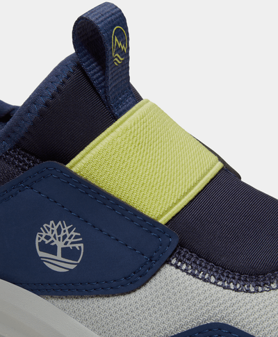 Tenis Motion Access sin agujetas para junior, Gris