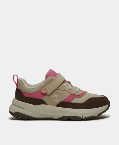 Tenis Motion Ledge con velcro y lengüeta para junior, Beige