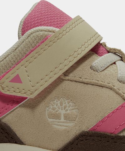 Tenis Motion Ledge con velcro y lengüeta para junior, Beige