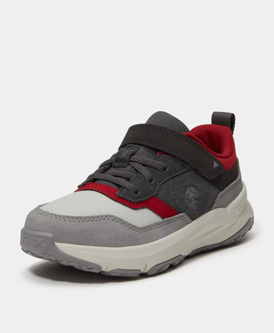 Tenis Motion Ledge con velcro y lengüeta para junior, Gris