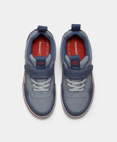 Tenis Stone Jump con gancho y bucle para niños pequeños, Azul