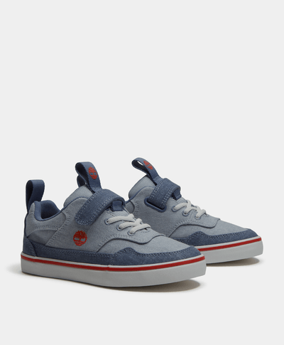 Tenis Stone Jump con gancho y bucle para niños pequeños, Azul