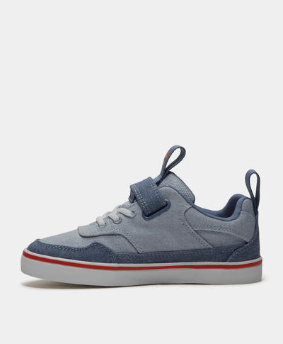 Tenis Stone Jump con gancho y bucle para niños pequeños, Azul