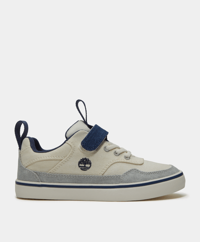 Tenis Stone Jump con gancho y bucle para niños pequeños, Beige