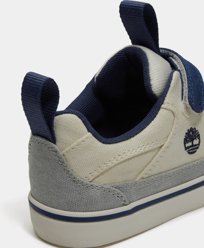 Tenis Stone Jump con gancho y bucle para niños pequeños, Beige