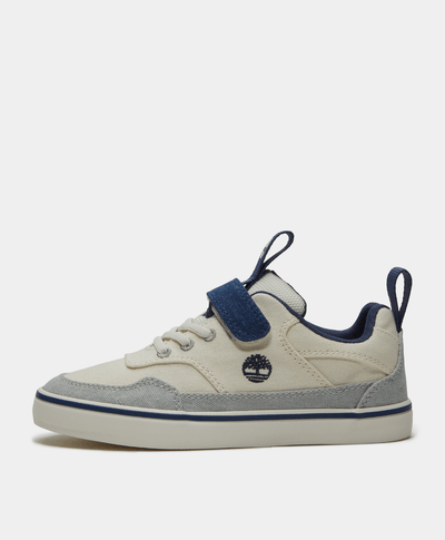 Tenis Stone Jump con gancho y bucle para niños pequeños, Beige