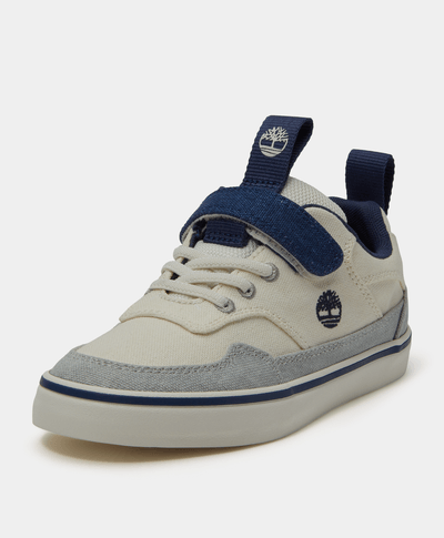 Tenis Stone Jump con gancho y bucle para niños pequeños, Beige